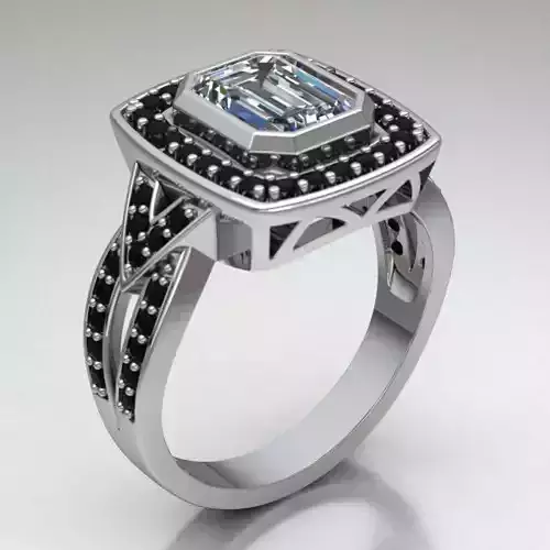 Ring Man 3D print model