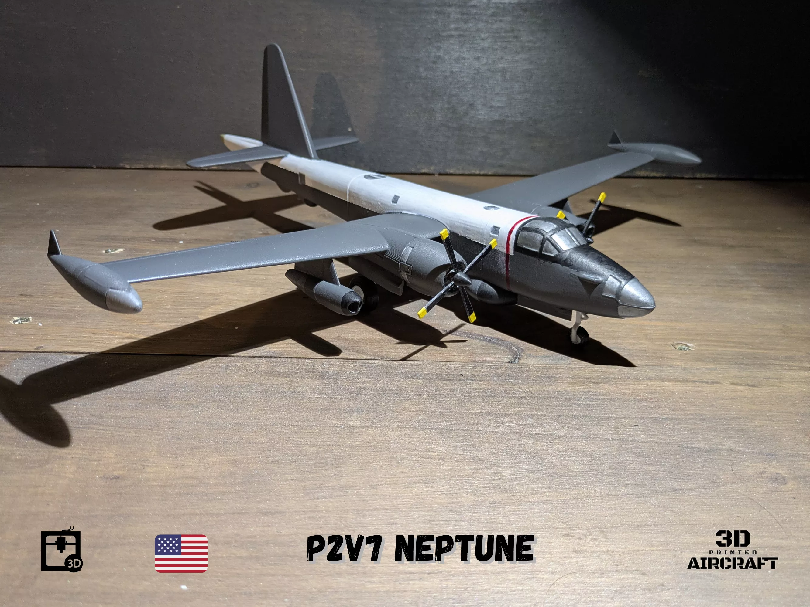 Lockheed P2V7 NEPTUNE 3D print model