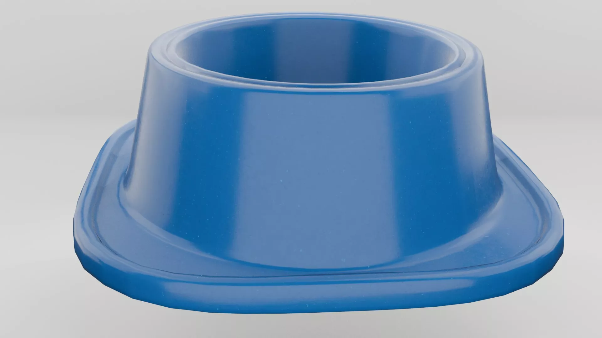 Pet Feeder Low-poly 3D model