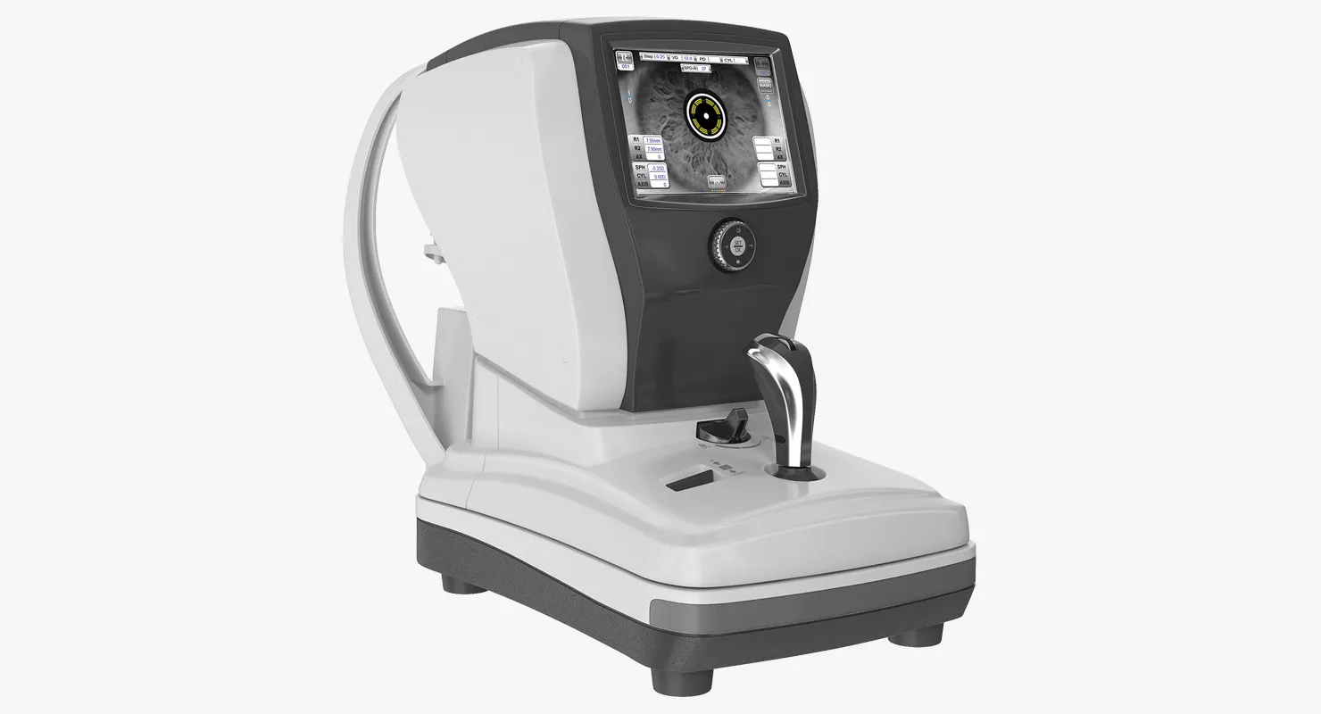 Refractometer Keratometer 3D model