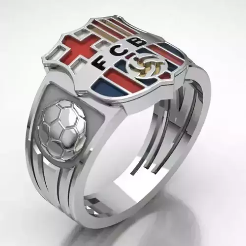  FOOTBALL RING REF-129 3D print model