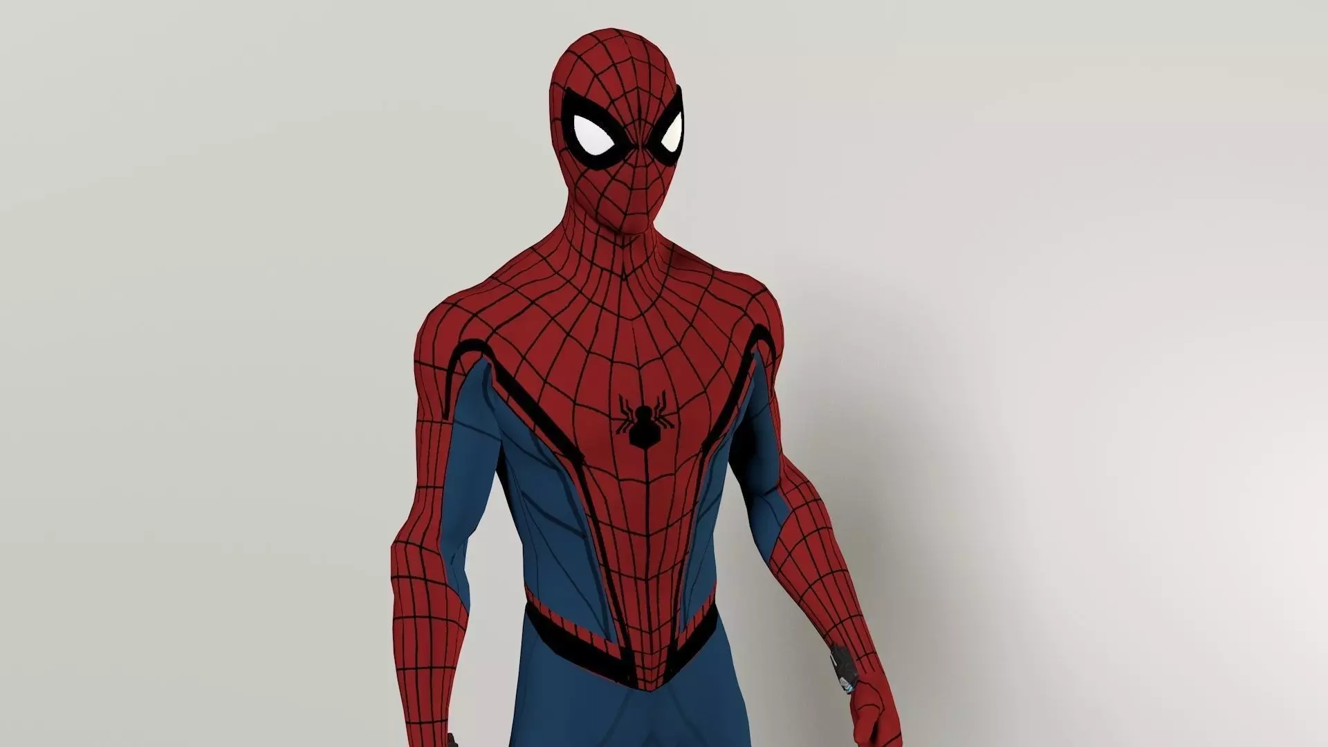 Spiderman Homecoming 3D Model Low-poly 3D model_0