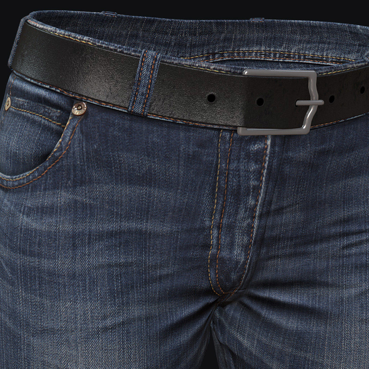 Female 1 - clothing 2 - Full Pack Low-poly 3D model_45