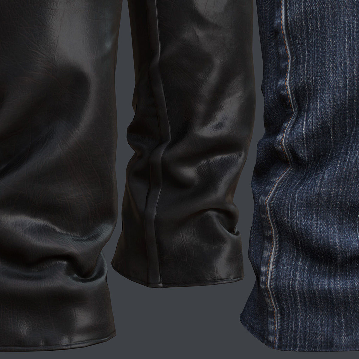 Female 1 - clothing 2 - Full Pack Low-poly 3D model_43