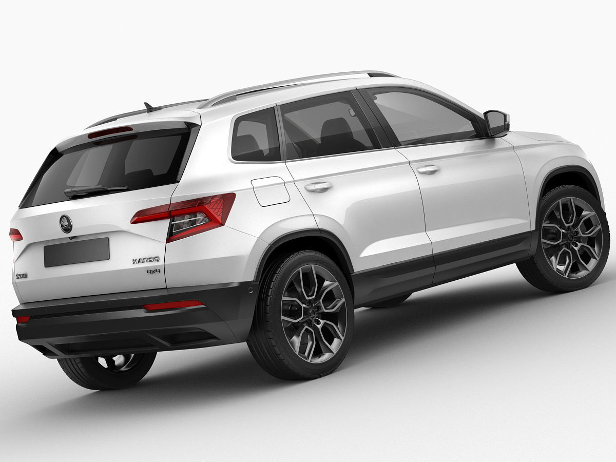 Skoda Karoq 2018 3D model_8