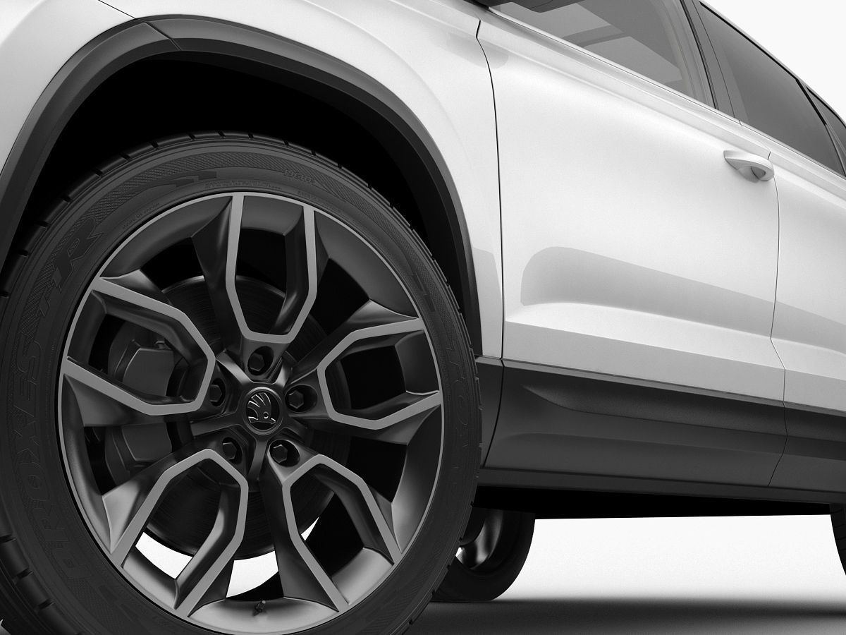 Skoda Karoq 2018 3D model_9
