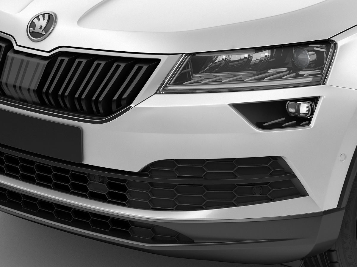 Skoda Karoq 2018 3D model_3