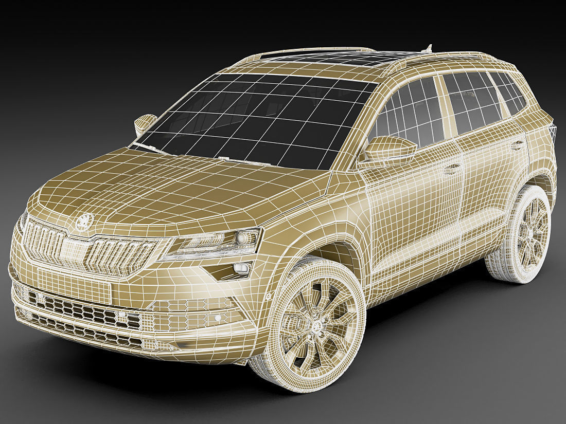 Skoda Karoq 2018 3D model_19