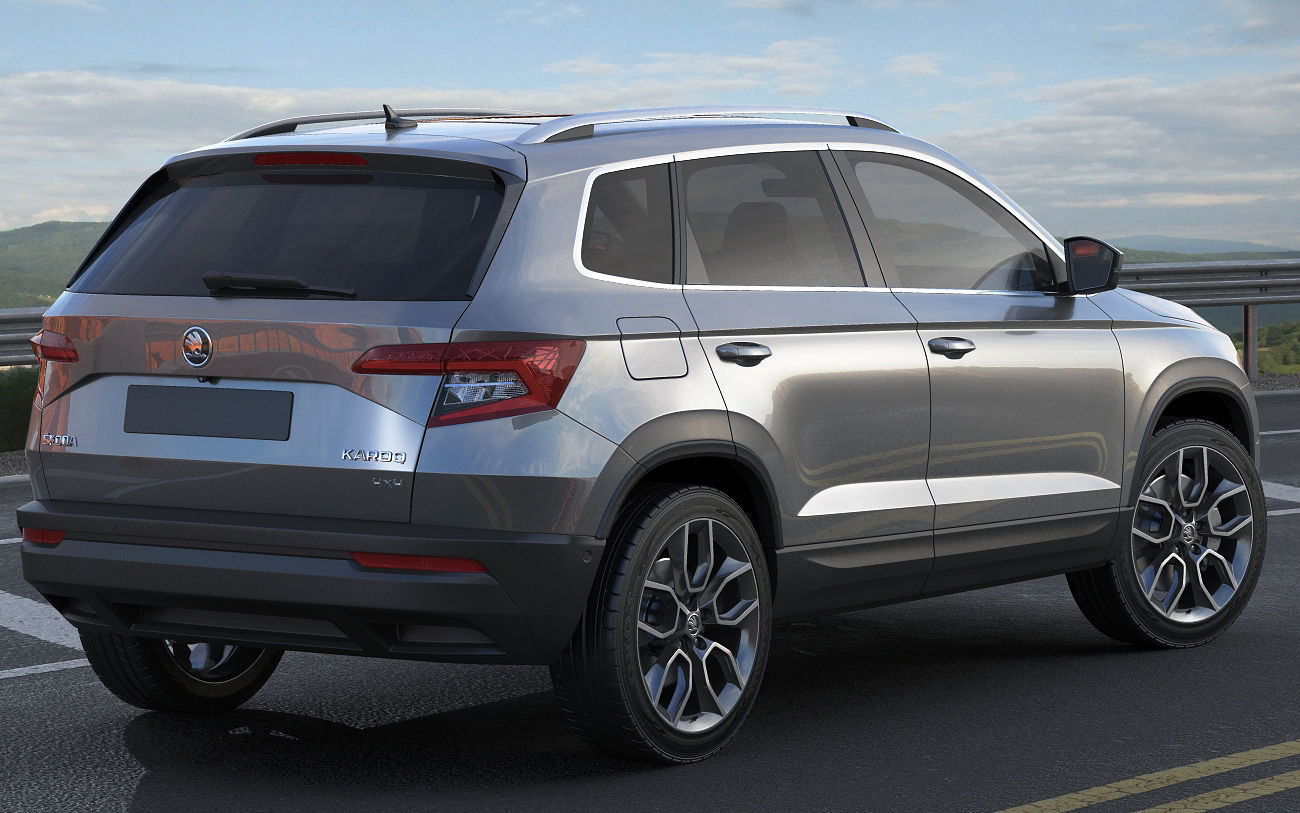 Skoda Karoq 2018 3D model_14