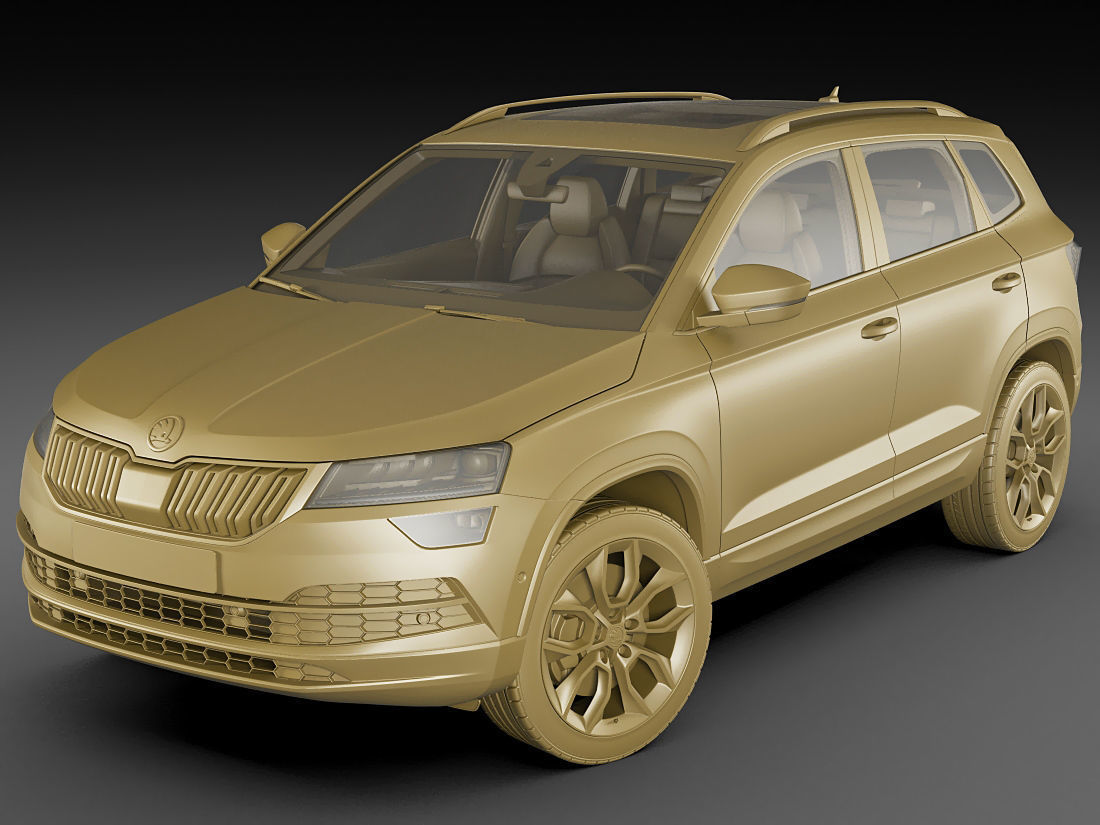 Skoda Karoq 2018 3D model_15