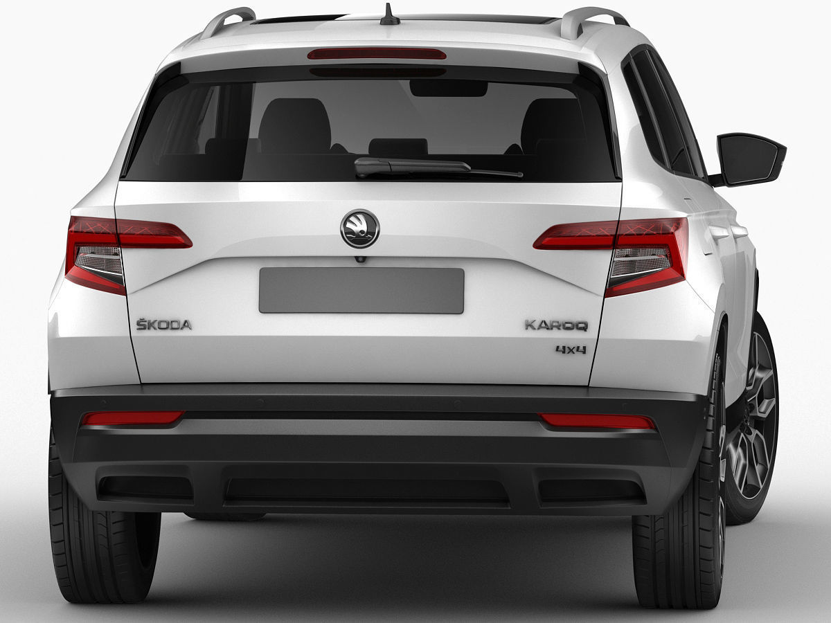 Skoda Karoq 2018 3D model_11