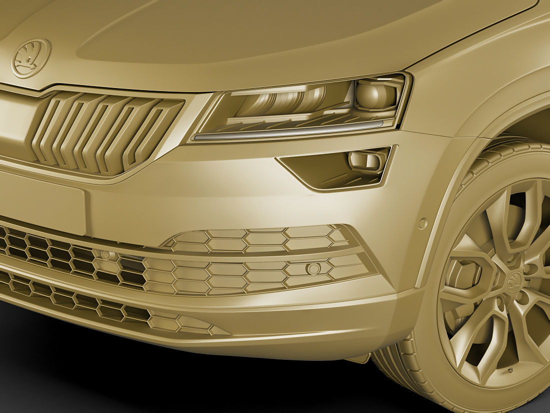 Skoda Karoq 2018 3D model_17