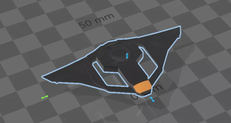 Talaxian fighter 3D print model