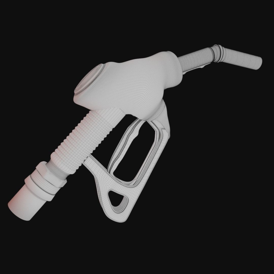 Fuel Bowser and Pump 3D model_5