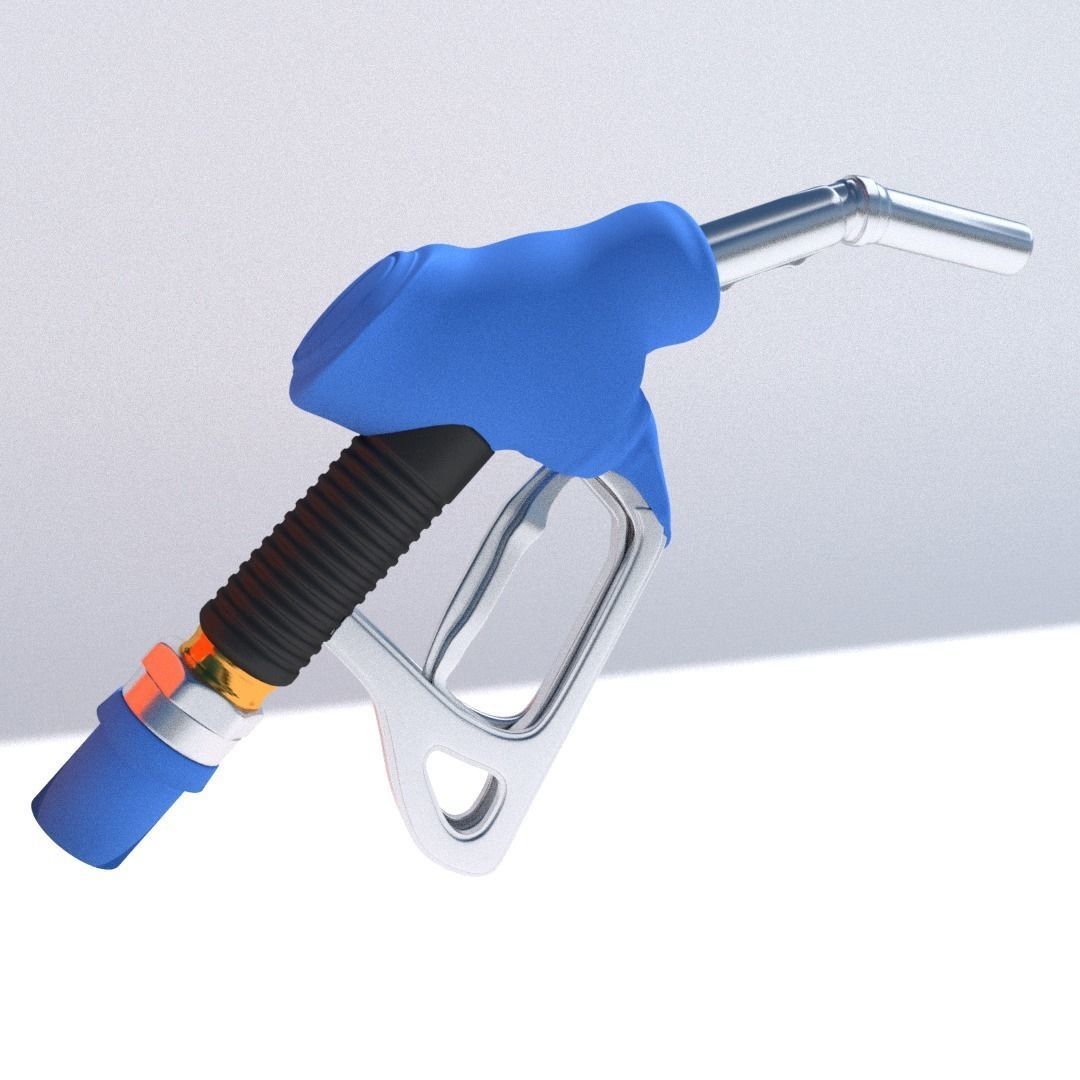 Fuel Bowser and Pump 3D model_3