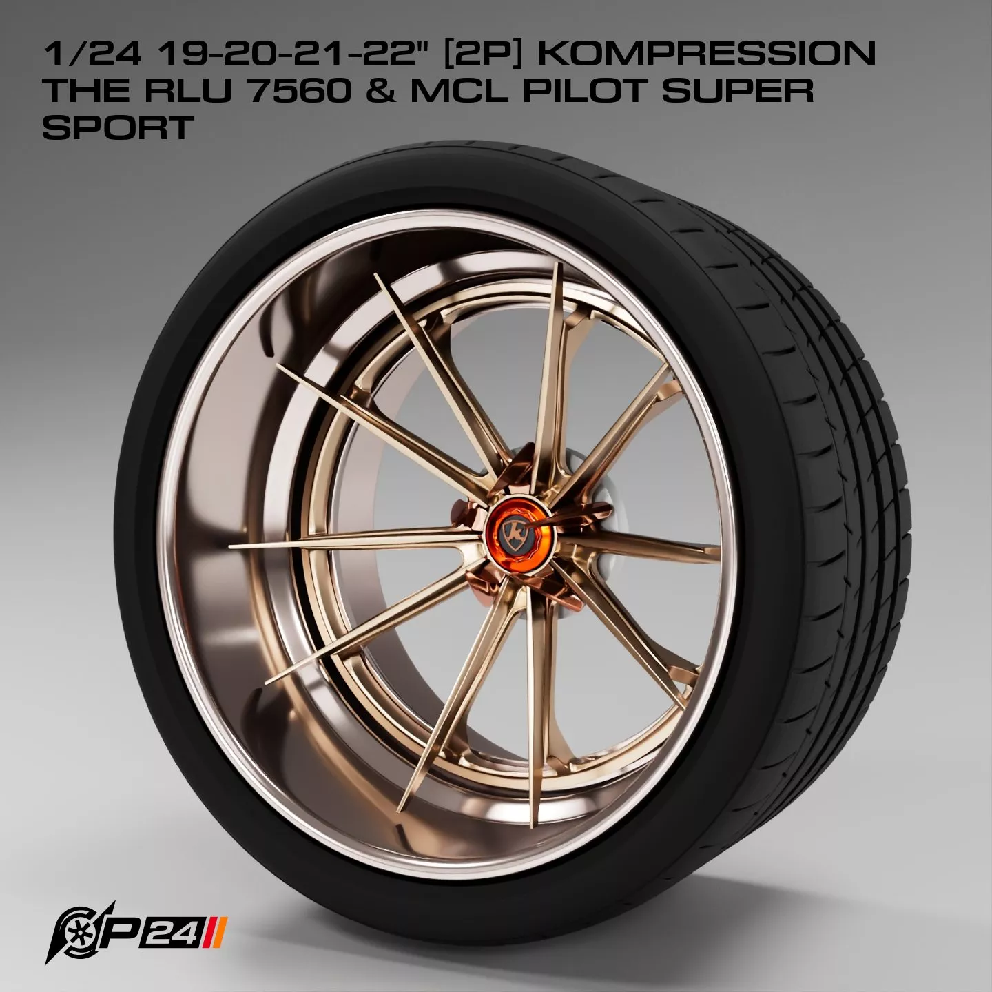 1-24th 19-20-21-22 inches 2P Kompression The RLU 7560 and MCL... 3D print model