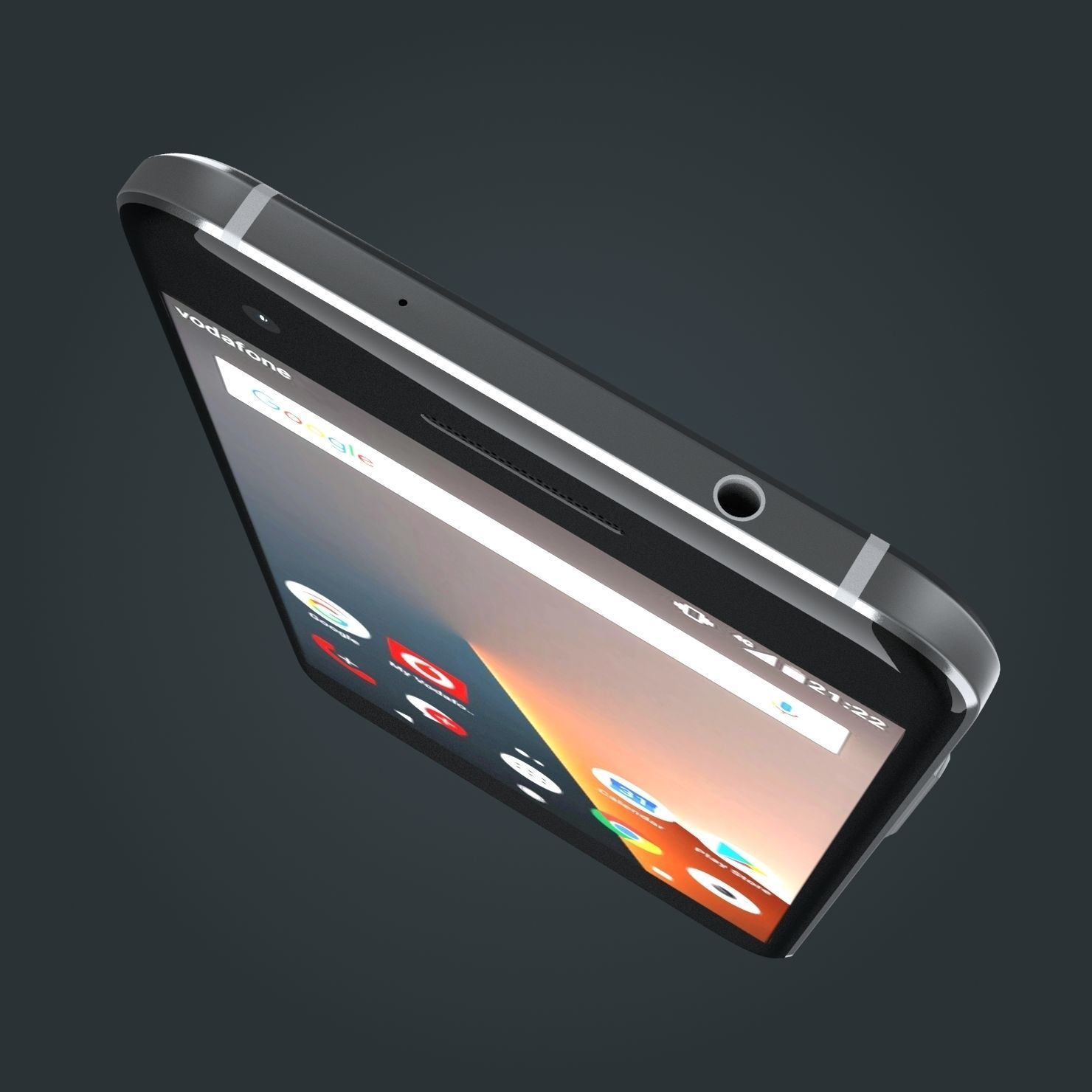 Vodafone Smart V8 2017 3D model_3