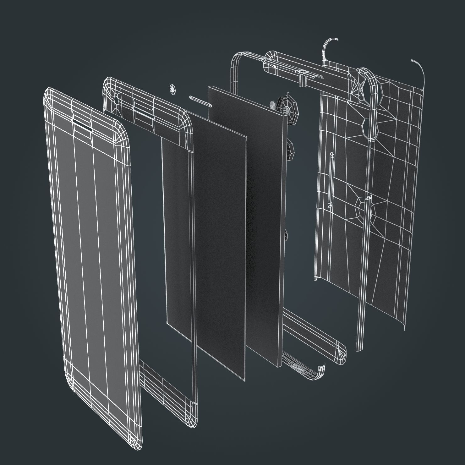 Vodafone Smart V8 2017 3D model_14