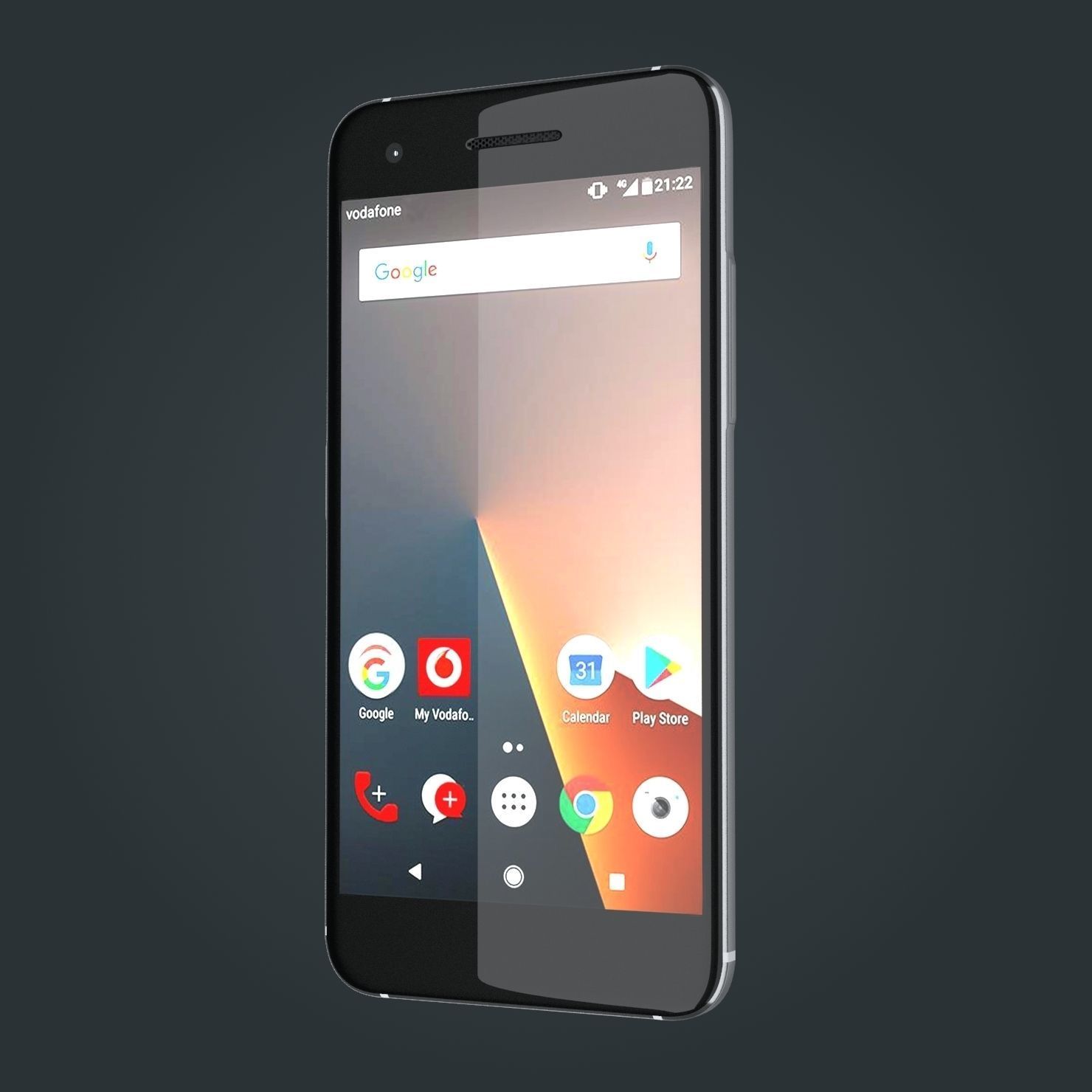 Vodafone Smart V8 2017 3D model_2