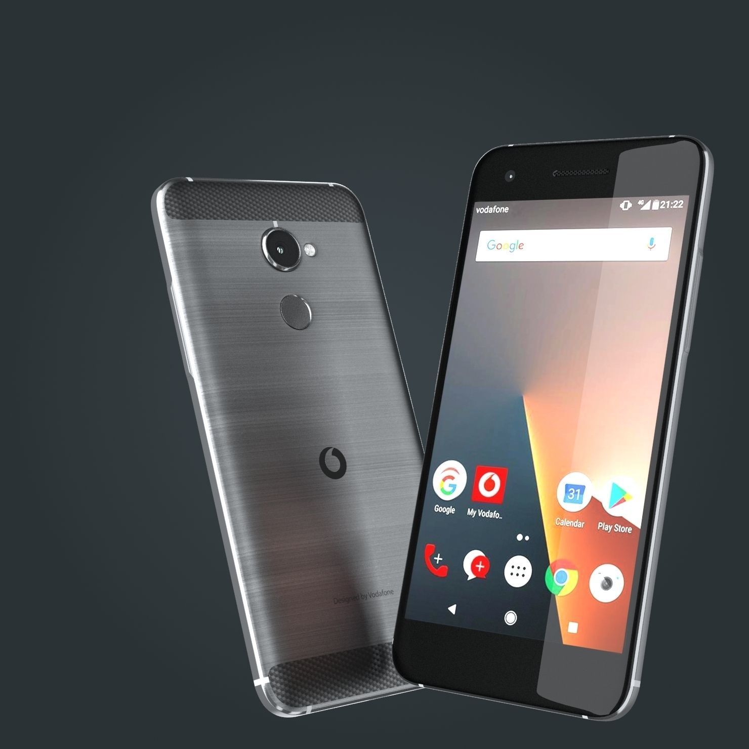 Vodafone Smart V8 2017 3D model_1