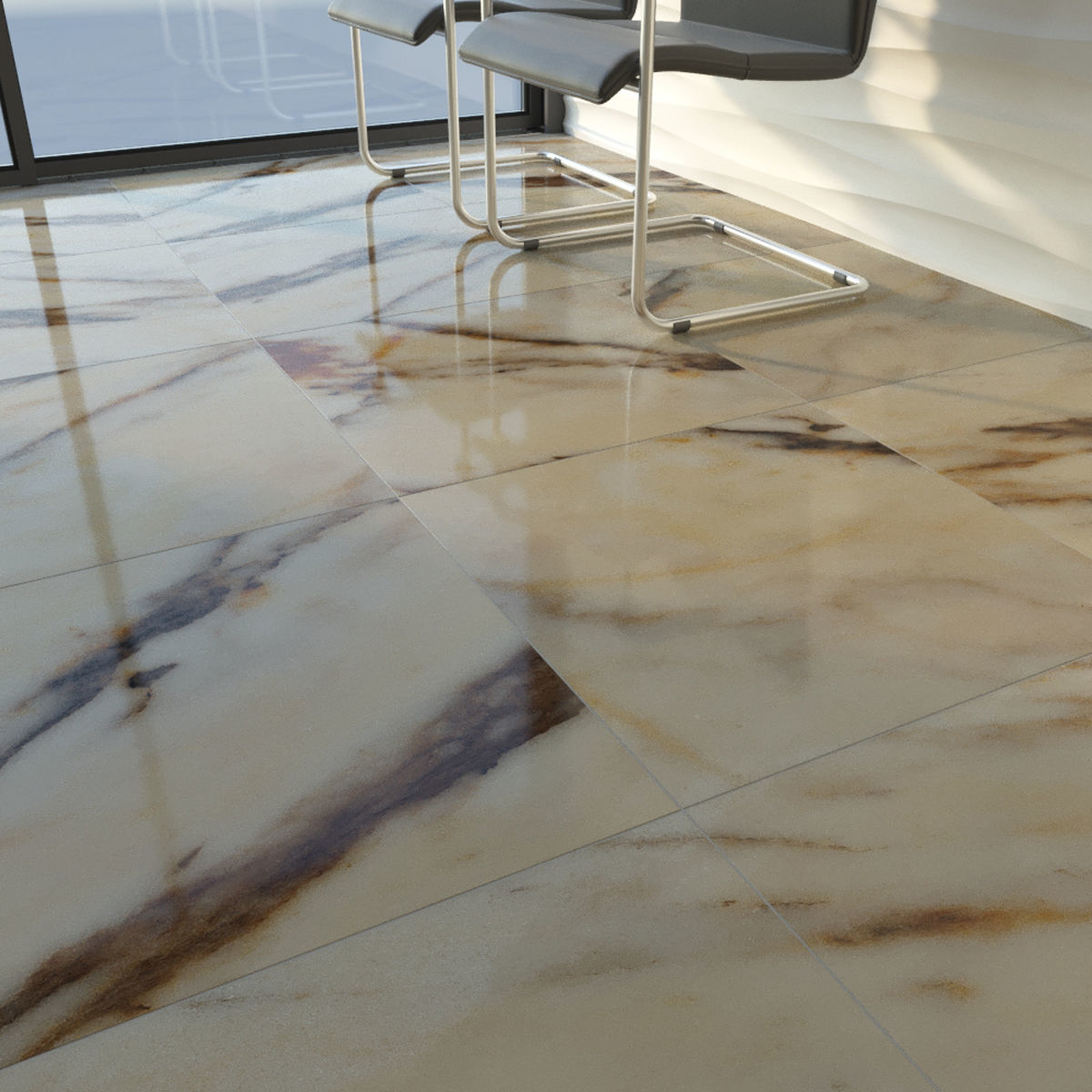 TUREX INTERNATIONAL Marble Tiles Set 3D model_4