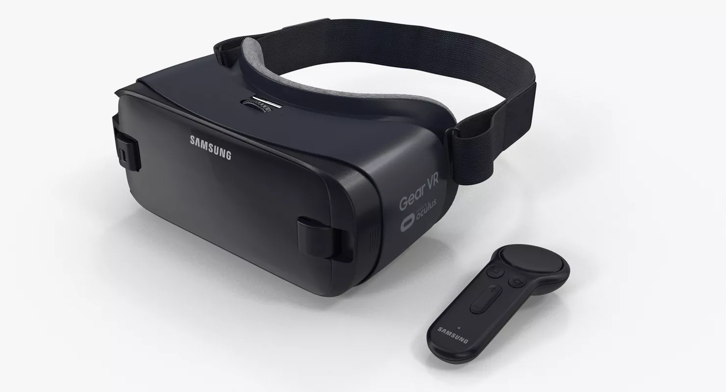 Samsung Gear VR 2017 Set 3D model