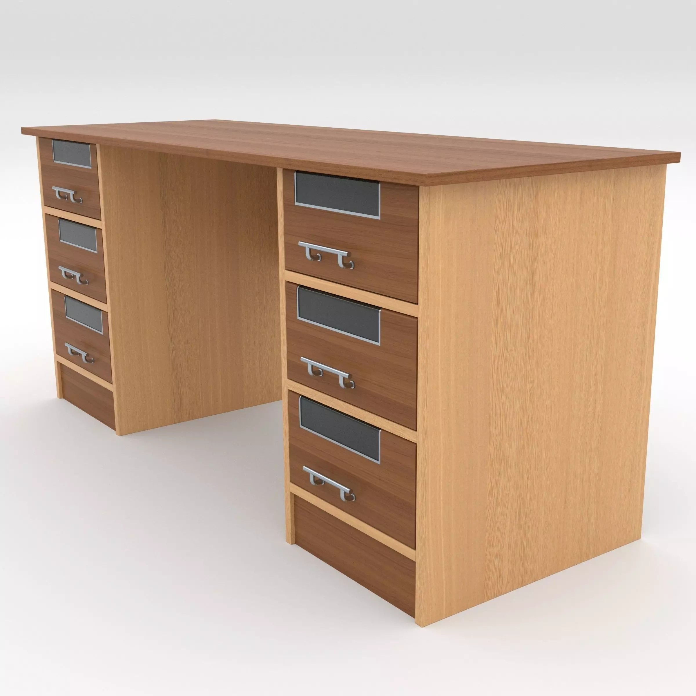Office Table 3D model_0