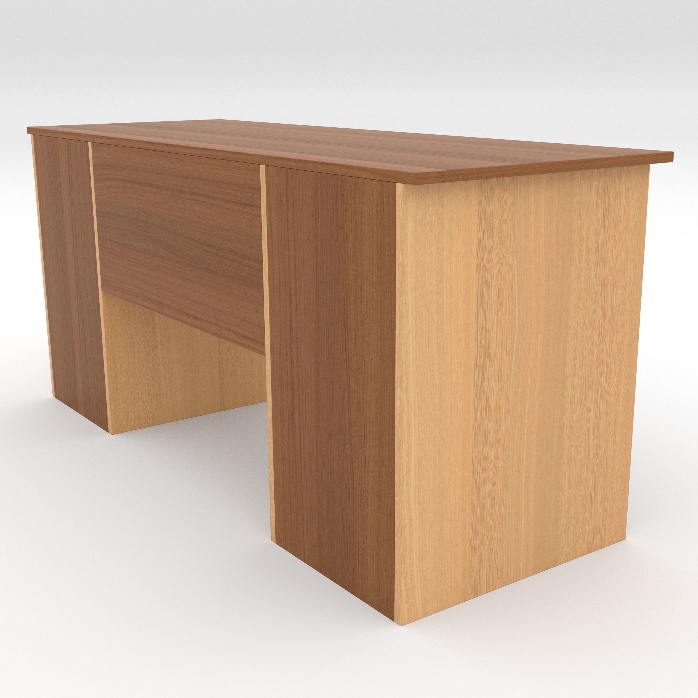 Office Table 3D model_1
