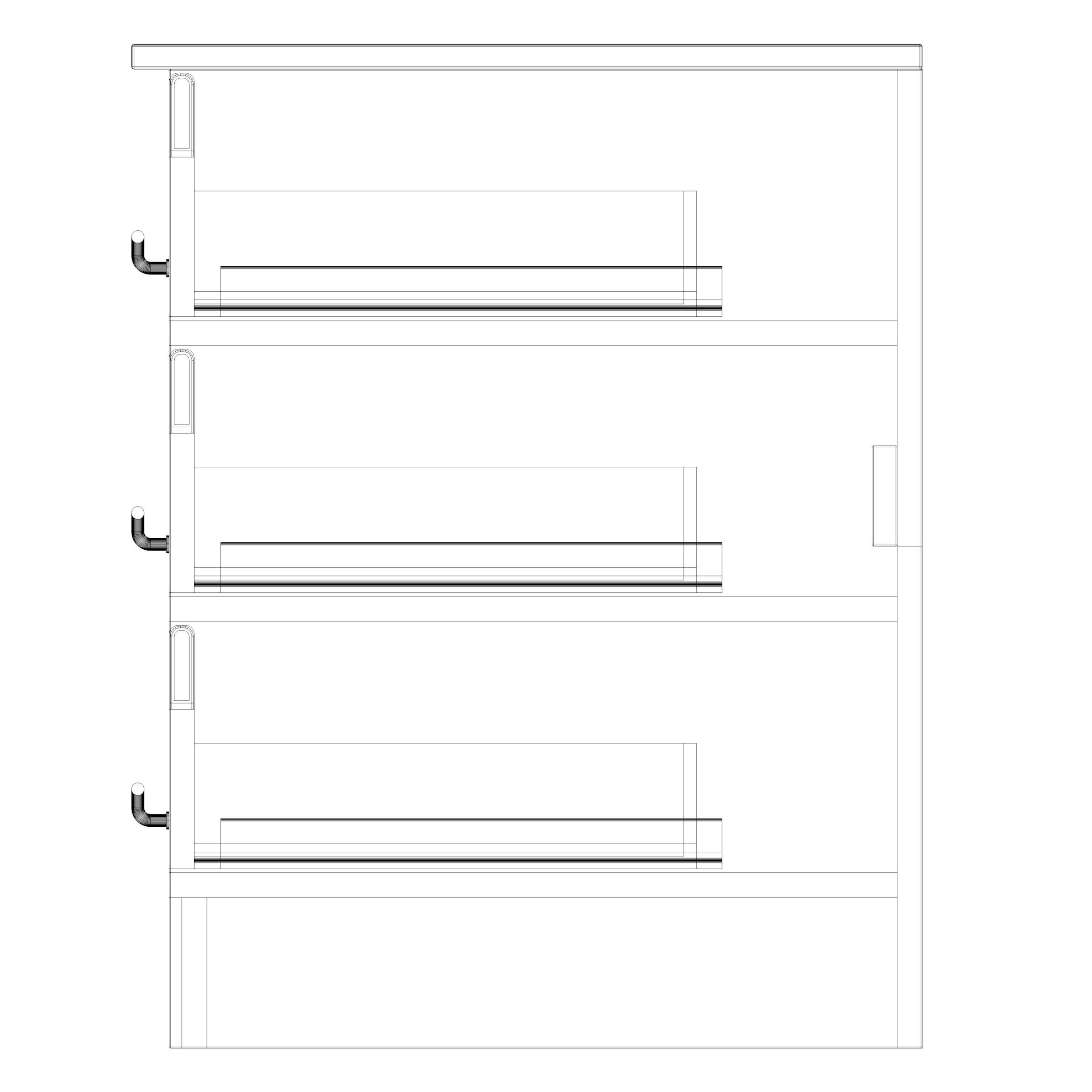 Office Table 3D model_4
