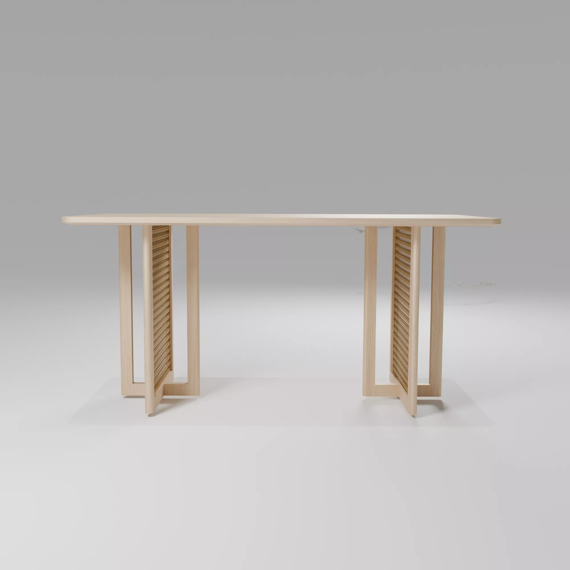 Reagan Dining Table 3D model