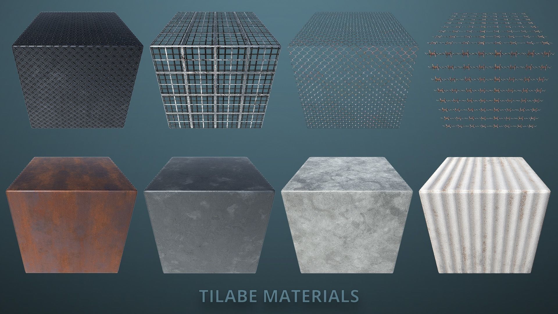 Unity PBR Modular Guard Tower Set Low-poly 3D model_10