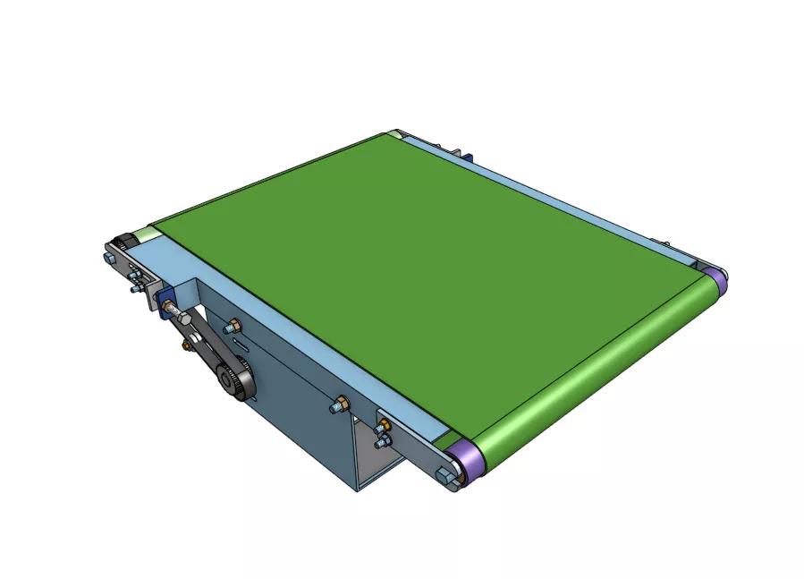 Insert Frame Support Conveyor 3D model
