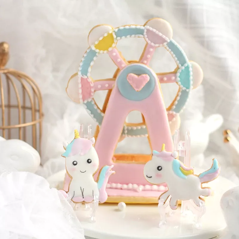 Carousel cookie cutter 3D print model