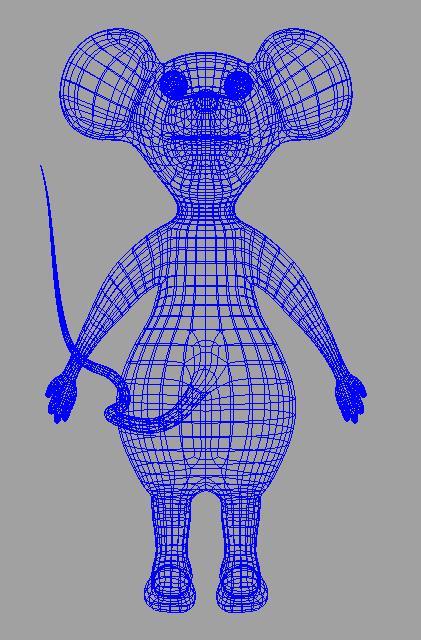 Mouse Ratatui 3D model_4