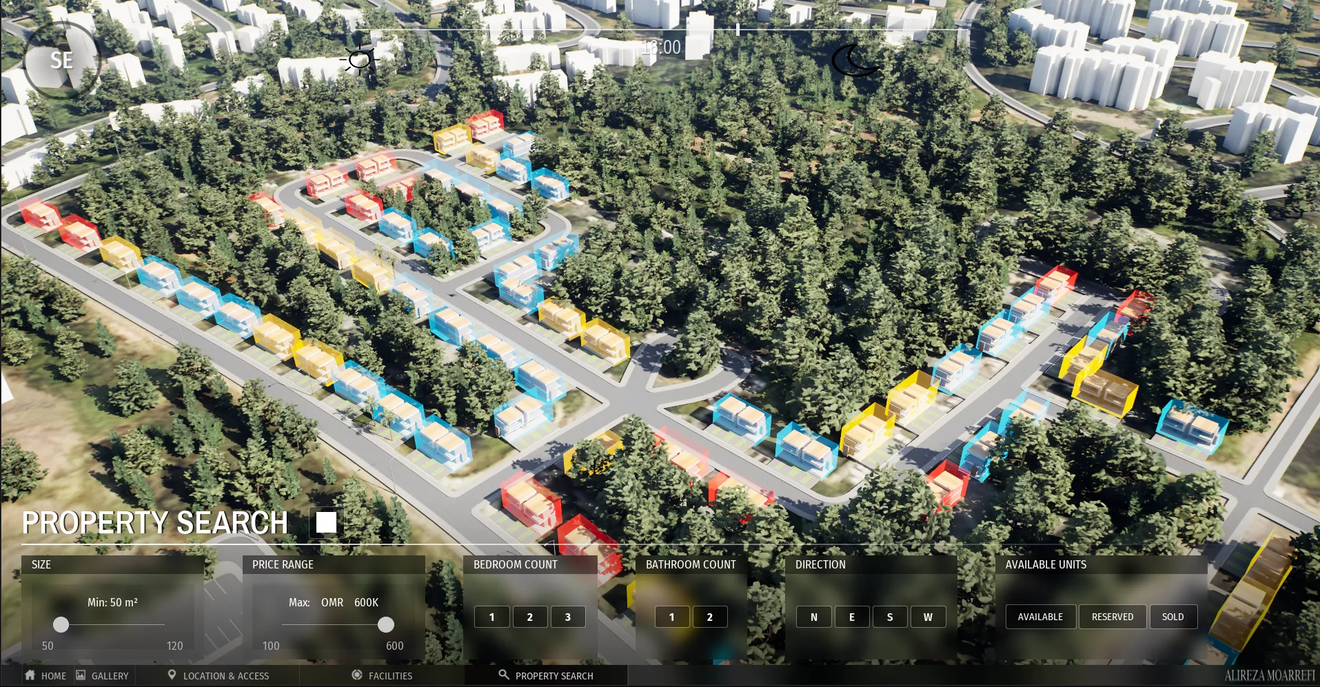 Interactive Real Estate Masterplan Unreal Engine ArchViz Texture
