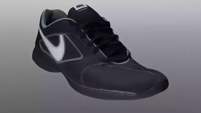 Sneaker 3D model nike basketball shoe