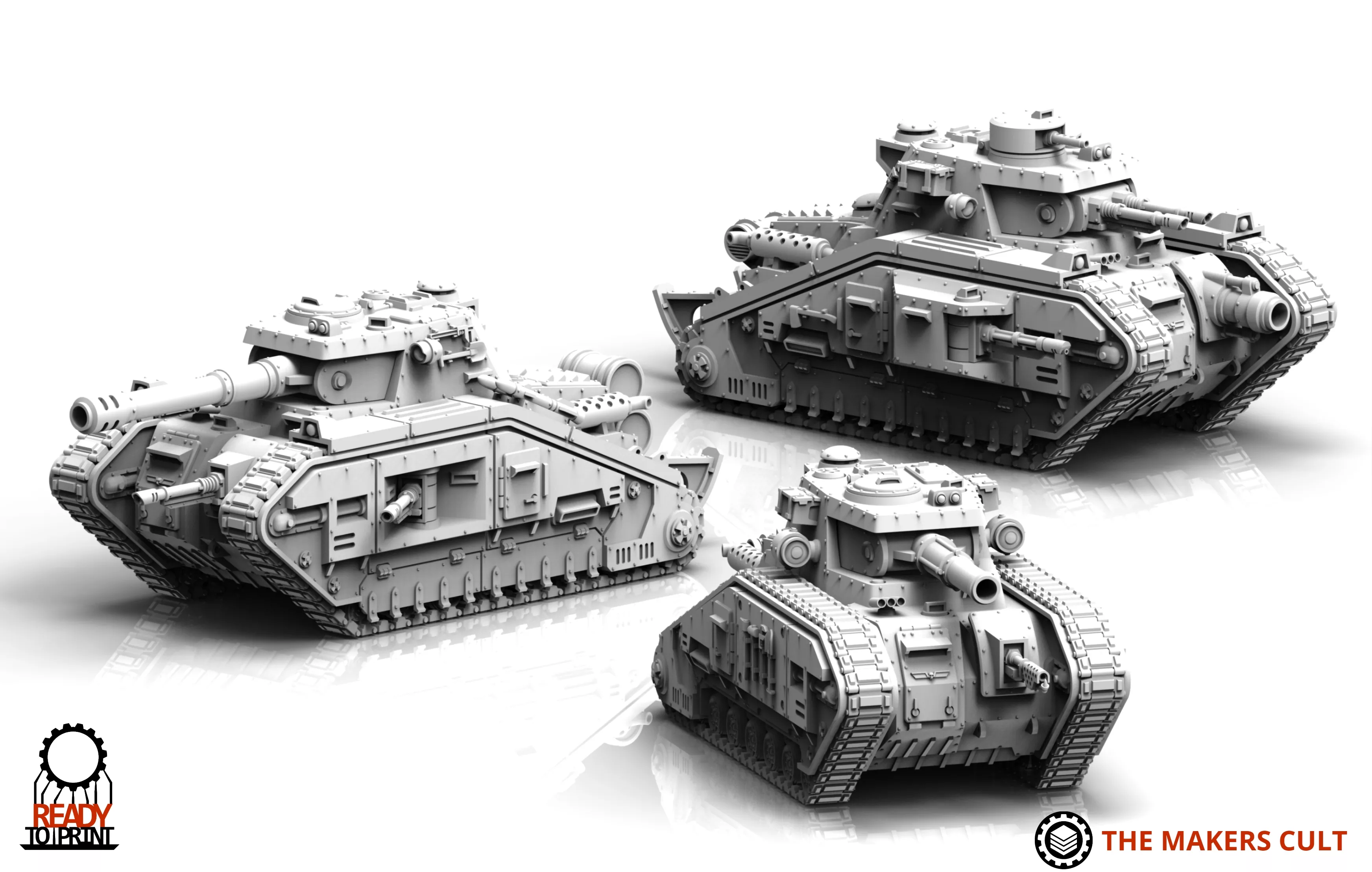 Universal Guard - Siege Tank 3D print model