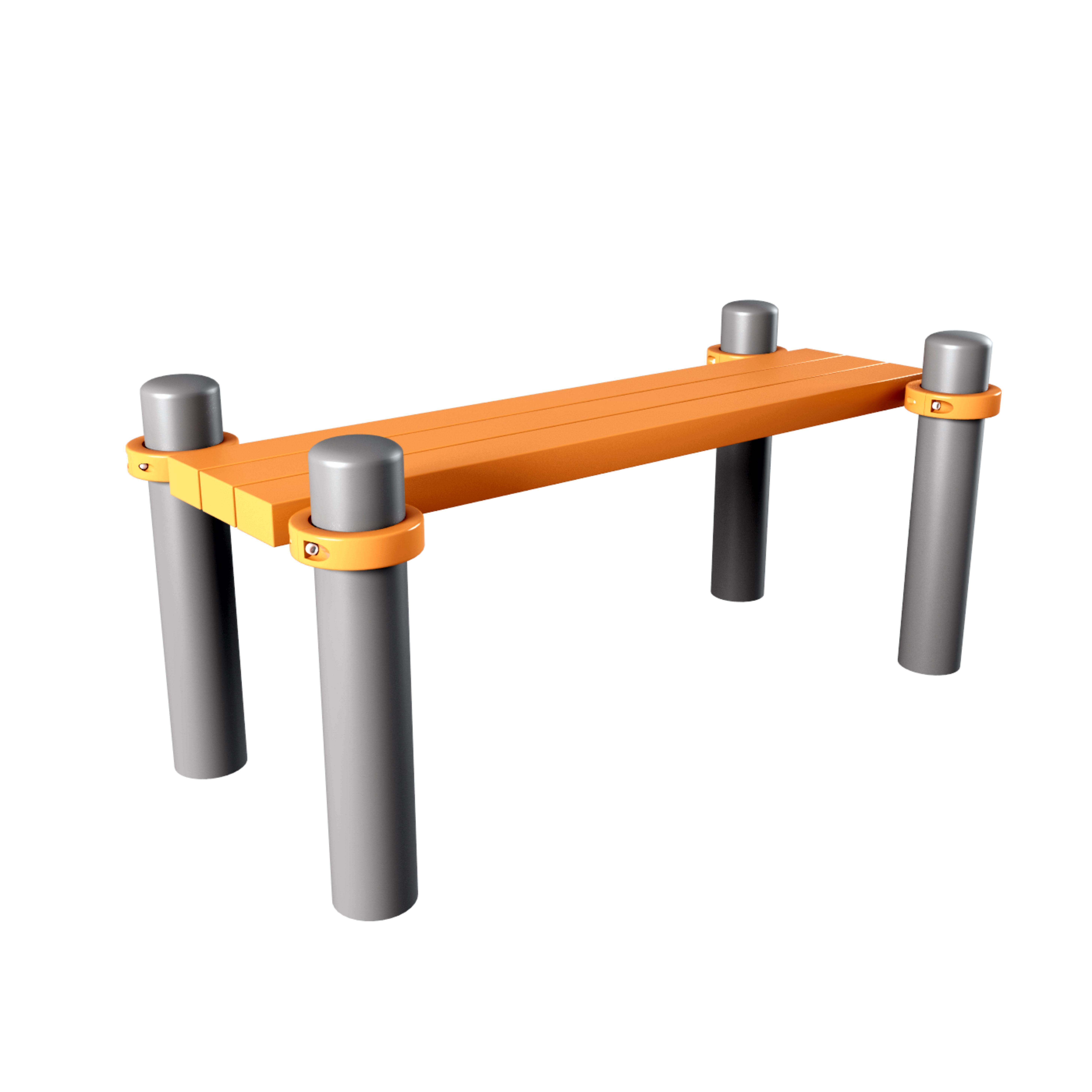 GYM workout set 3D model_10