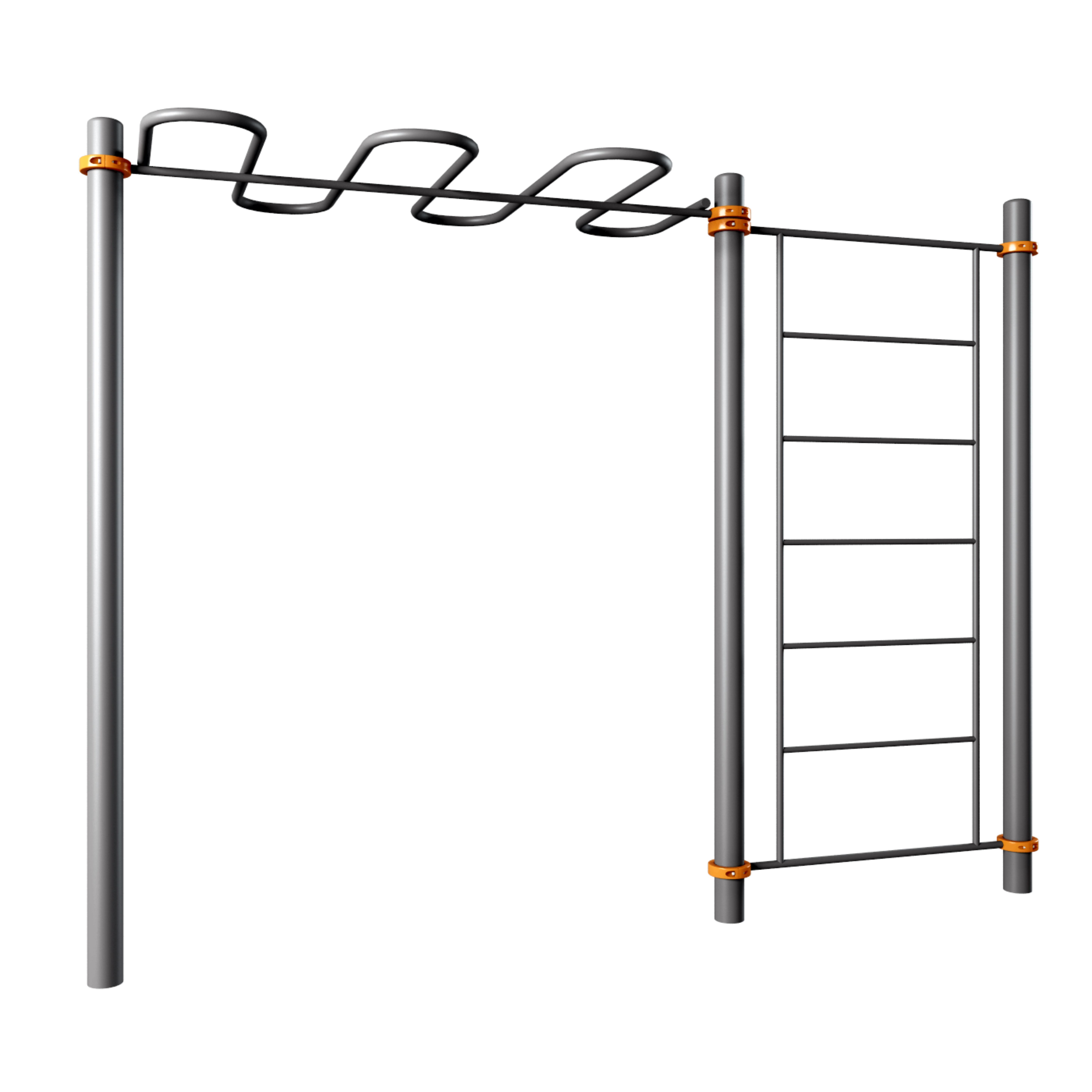 GYM workout set 3D model_9