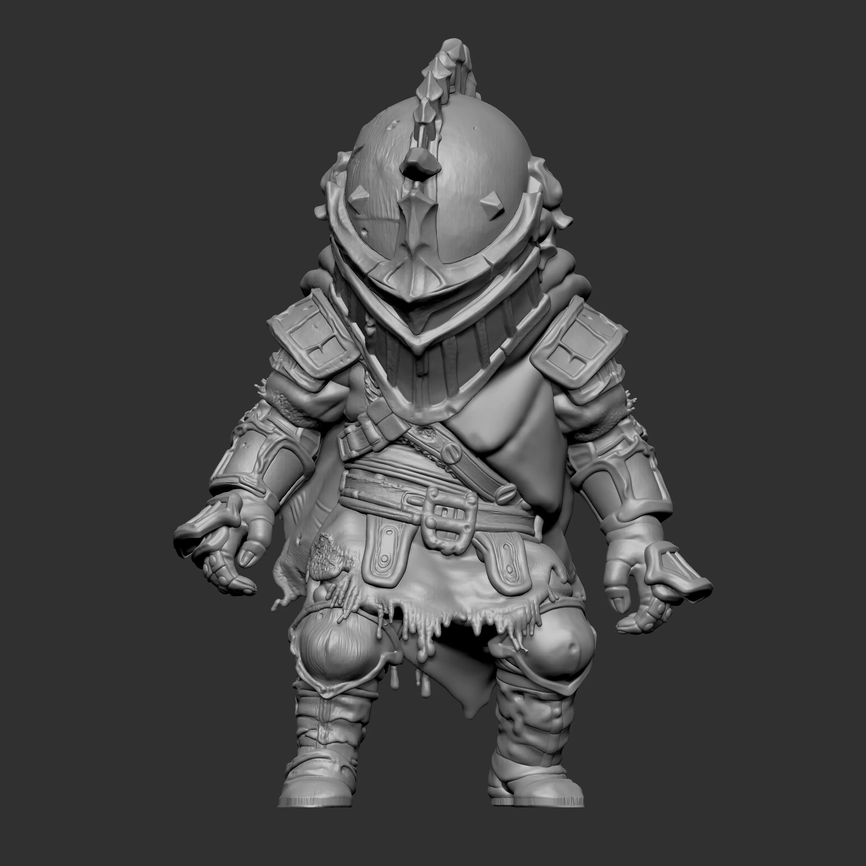 armored knight 3D print model