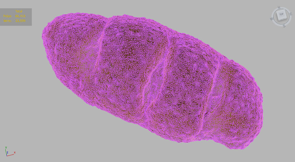 - Breakfast Set - cell Low-poly 3D model_4