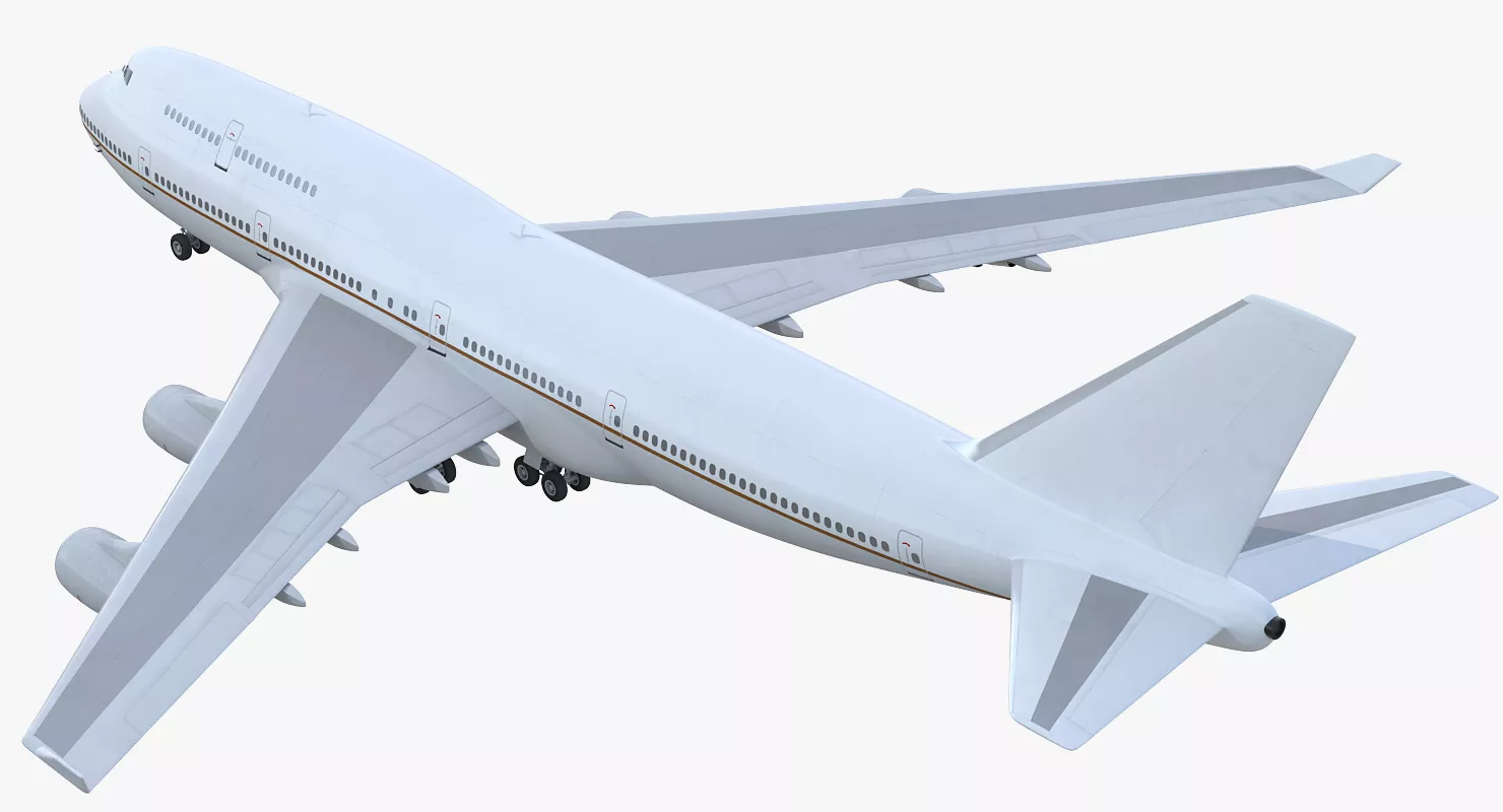 Boeing 747 400 Generic 3D model
