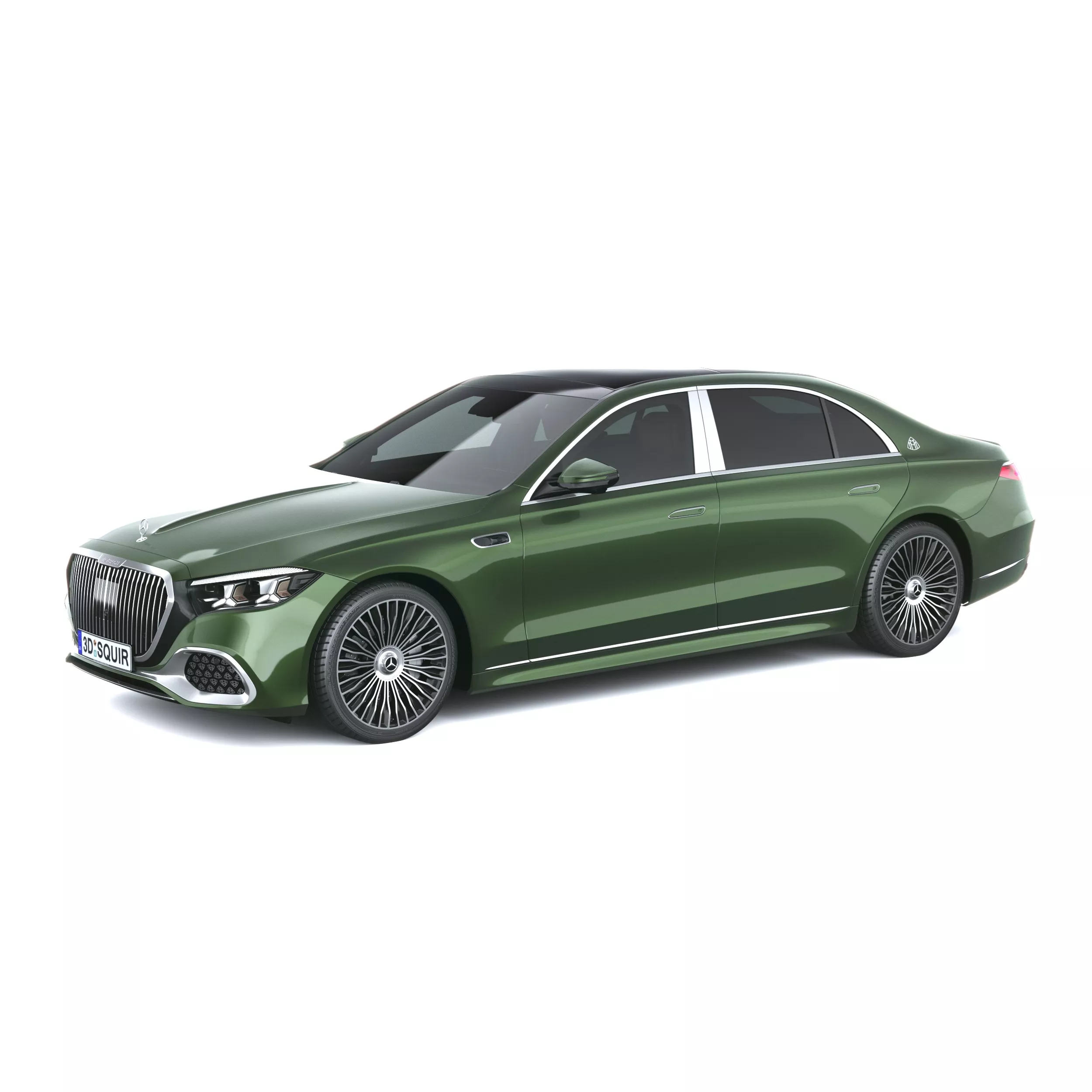 Mercedes-Benz S-Class Maybach short s580 2027 3D model