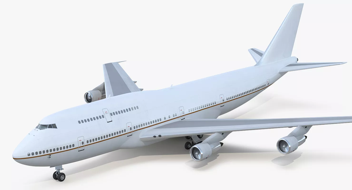 Boeing 747 300 Generic 3D model