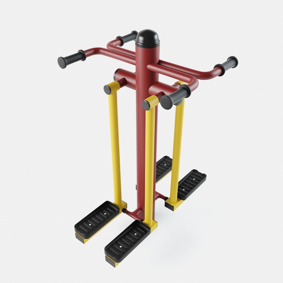 Outdoor Gym Set 001 3D model_17