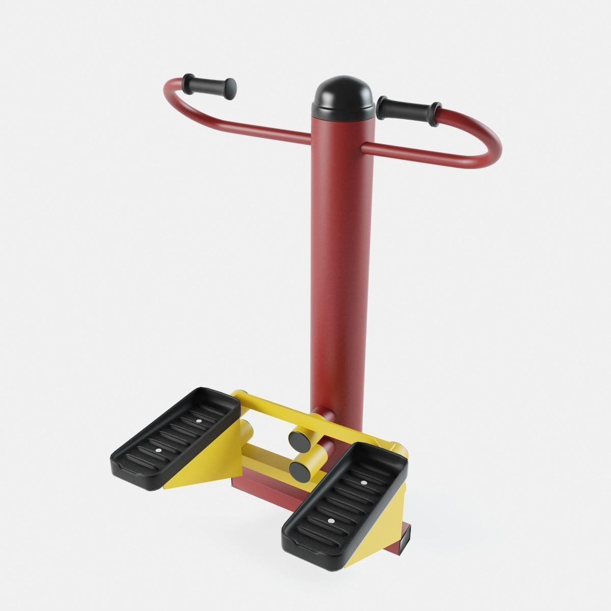 Outdoor Gym Set 001 3D model_21