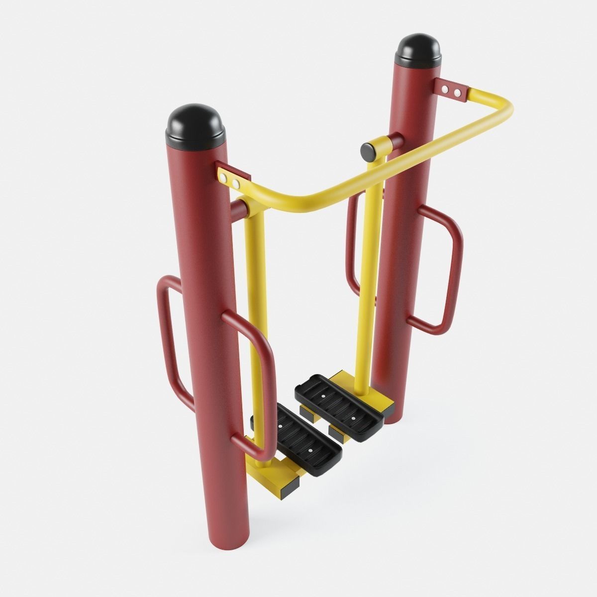 Outdoor Gym Set 001 3D model_19