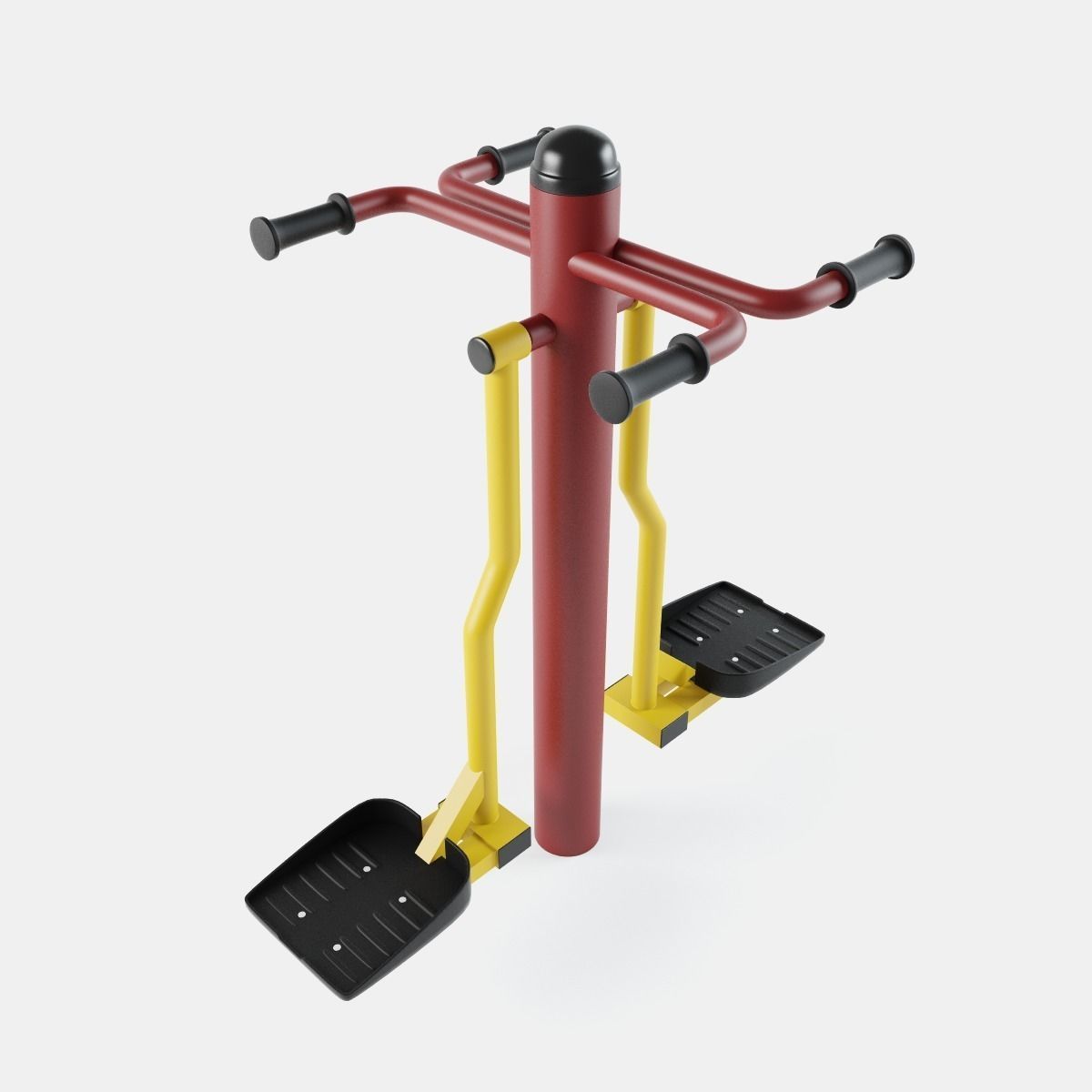 Outdoor Gym Set 001 3D model_13