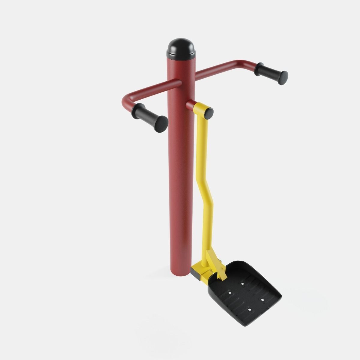 Outdoor Gym Set 001 3D model_11