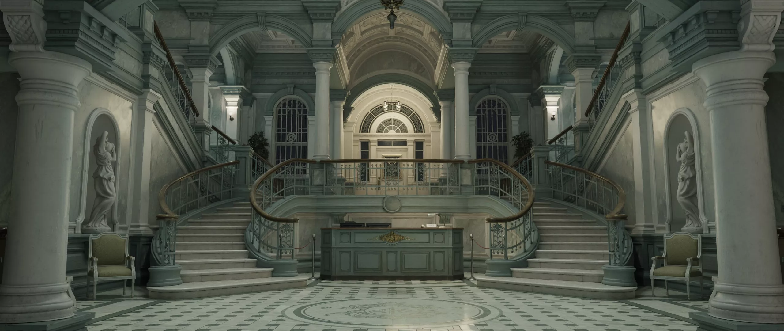 Resident Evil 9 Requiem - Central Hall 3D model